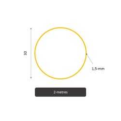 Tube rond inox 304/304L au mètre