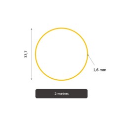 Tube rond inox 304/304L au mètre