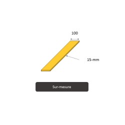 Barre aluminium plate 6060